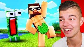 Reaguje na NAJŚMIESZNIEJSZĄ ANIMACJE Z MINECRAFTA NA ŚWIECIE Zaśmiejesz Się