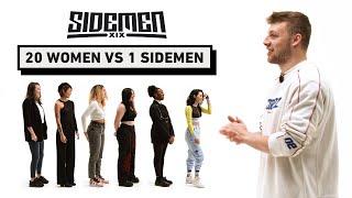 20 WOMEN VS 1 SIDEMEN HARRY EDITION