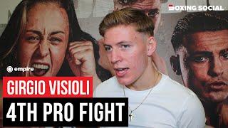 Giorgio Visioli On 4th Pro Fight Under Eddie Hearn  Future Potential Rivals & More