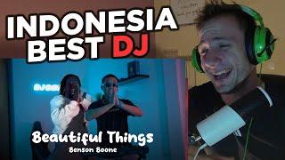 INDONESIA BEST DJ? REACTION DJ BEAUTIFUL THINGS REMIX DJ Desa x Madara Dusal