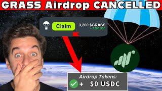 Grass AIRDROP Is CANCELLED? - IMPORTANT UPDATES