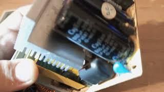 Ремонт после ремонта блока питания компьютера ATX не держит нагрузку