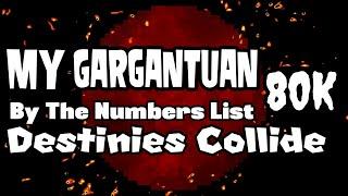 My Gargantuan By The Numbers List - 80K Destinies Collide - Part 1 Release Date Announcement