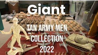 My GIANT Tan Toy Soldier Collection