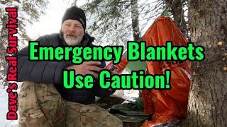 205. SOL Mylar Emergency Blanket. A good product but use caution