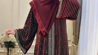 bridal partywear abaya imported dubai collection wedding hijab24 #shortvideo #viral #roza #shorts