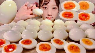 ASMR Boiled Egg【Mukbang Eating Sounds】【English subtitles】