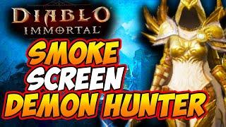 SMOKE SCREEN DEMON HUNTER IN 1 MIN  Diablo Immortal