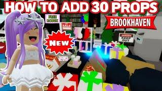 *NEW* HOW TO ADD 30 PROPS ALL AT ONCE IN BROOKHAVEN RP ROBLOX 