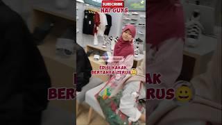 HA ? HA ? HA? EDISI KAKAK AKU NANYA TERUS #bertanya #belanja