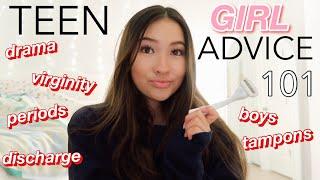 TEEN GIRL ADVICE Q&A from YOUR BIG SIS  VLOGMAS DAY 11