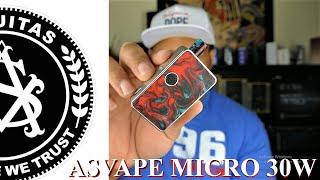 Asvape Micro 30w Pod Kit - Awesome Flavor BUT.......