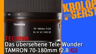 Das übersehene Tele-Wunder - TAMRON 70-180mm f2.8 G2  Krolop&Gerst