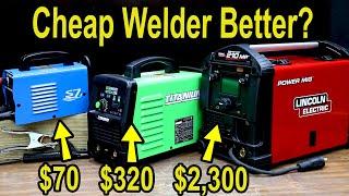 $70 vs $2300 Welder? Lets Settle This Weld Strength Duty Cycle Current Output Build Quality