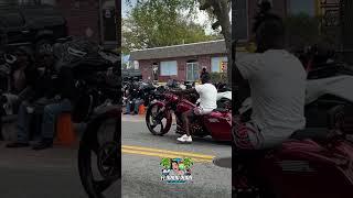 Bike Week Rollout in Daytona Beach Florida #shortsvideo #shorts #youtuber #youtube #motorcycle #fyp