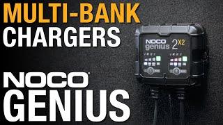 NOCO Genius Multi-Bank Battery Chargers