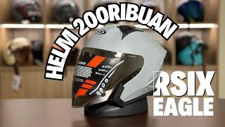 HELM 200 RIBUAN REVIEW LENGKAP HELM RSIX EAGLE HELMPALUMURAH