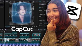 making an edit on CAPCUT desktop editor for the first time