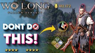 Wo Long 5 MAJOR MISTAKES To Avoid - Wo Long Fallen DynastyTips and Tricks