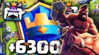 ¡¡¡ASÍ LLEGUÉ A +6300 COPAS EN CLASH ROYALE Y TOP 1 DE MÉXICO  Ladder Clash Royale YoSoyRick