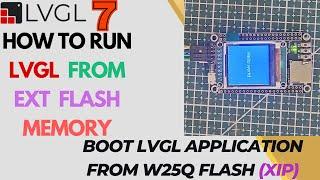 LVGL on STM32 - PART 7  Boot Application from Ext Flash  H750