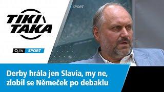 TIKI-TAKA Derby hrála Slavia my ne konstatoval naštvaný Němeček