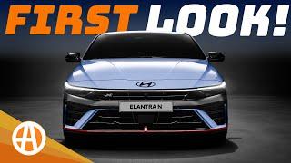 2024 Hyundai Elantra N gets the cool new face too