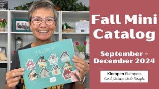 New Stampin Up Fall Mini Catalog Walk-Through With Lots Of Card Ideas