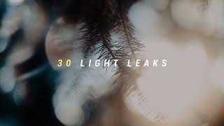 30 Light Leaks Overlays For Your Videos