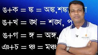 কঠিন শব্দ বানান শিখি  যুক্তবর্ণ  বানান শিক্ষা  Sun Academy Learn Bangla