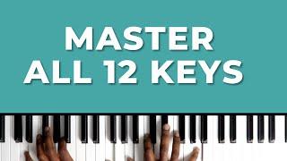 Master ALL 12 Keys...Music Theory Simplified   Piano Tutorial Music Tips