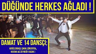 DÜĞÜNDE HERKES AĞLADI  Böyle Zeybek YOK 14 Dansçı  Gerizlerbaşı & Kostak Ali & Çakal Çökerten
