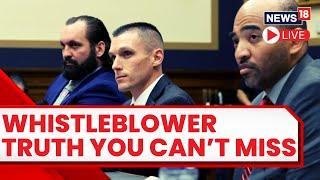 FBI Whistleblower Hearing LIVE News  Democrats Cast FBI Whistleblowers As Security Threats  News18