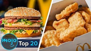 Top 20 Greatest McDonalds Menu Items of All Time