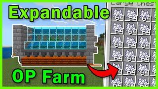 EXPANDABLE 1.20 ZERO-TICK KELP BONEMEAL FARM in MINECRAFT BEDROCK Edition  AFK  PS4XBoxPCMCPE