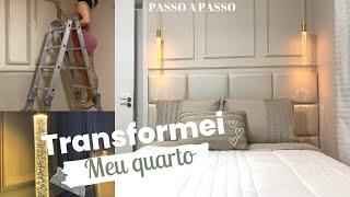 REFORMA DE QUARTO  ESTILO PINTEREST  DIY