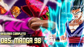 Dragon Ball Super Manga 98 RESUMEN COMPLETO  Gohan y Piccolo SOMETEN a Cell MAX