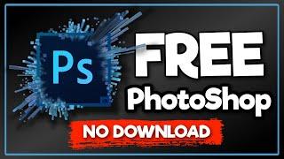 How to get PhotoShop for FREE 2024  No Download Required