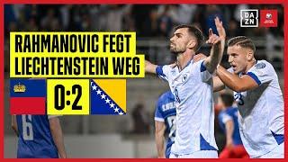 Rahmanovic entfacht das Feuer Liechtenstein - Bosnien-Herzegowina  UEFA European Qualifiers  DAZN