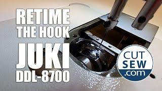 Hook Timing on Juki DDL 8700