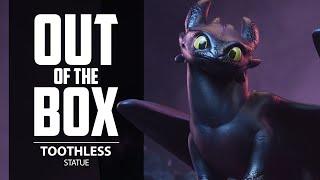 Toothless How to Train Your Dragon Statue Unboxing by Sideshow  Out of the Box