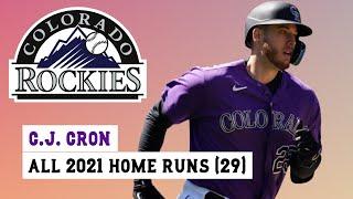 C.J. Cron #25 All 29 Home Runs of the 2022 MLB Season