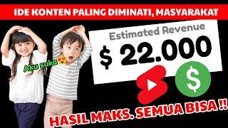 Gokil  Jenis Konten menjanjikan dicari dan diputar bolak-balik  konten youtube buat pemula