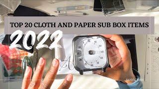 Cloth and Paper Stationary and Penspiration Subscription Box  Best Planner accessories and pens