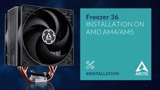 Freezer 36Freezer 36 COFreezer 36 Black Installation on AMD