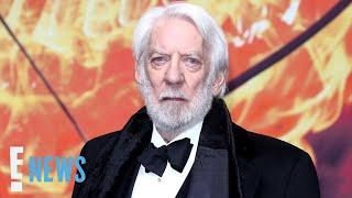 Legendary Actor Donald Sutherland Dead at 88  E News