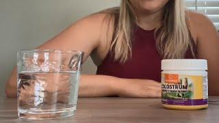 Grass Fed Bovine Colostrum with Immune Synergy Blends Review