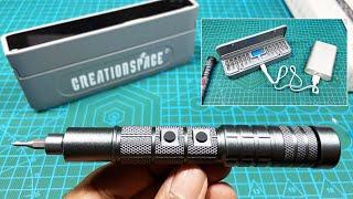 Creation Space EDC Electric Screwdriver unboxing and review  Best Mini E-Screwdriver