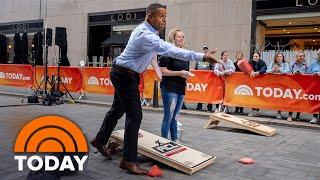 American Cornhole League pro gives TODAY anchors expert tips