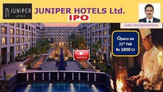 260-Juniper Hotels Ltd IPO  - Stock Market for Beginners video.